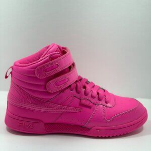 Fila F-14 5FM01820-650 Womens Pink Leather Lifestyle Sneakers Shoes